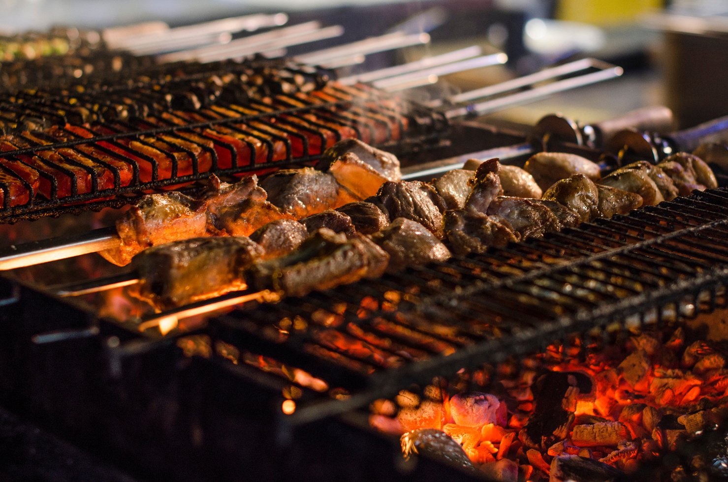 Chorizos a la parrilla